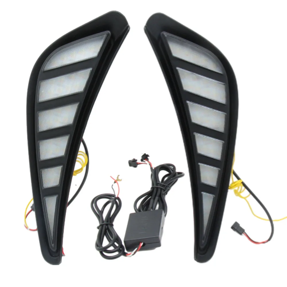 

Amber Bule Fit for Toyota Corolla GR SPORT 2021-2022 LED Front Bumper Daytime Running Light Multi-Functionality
