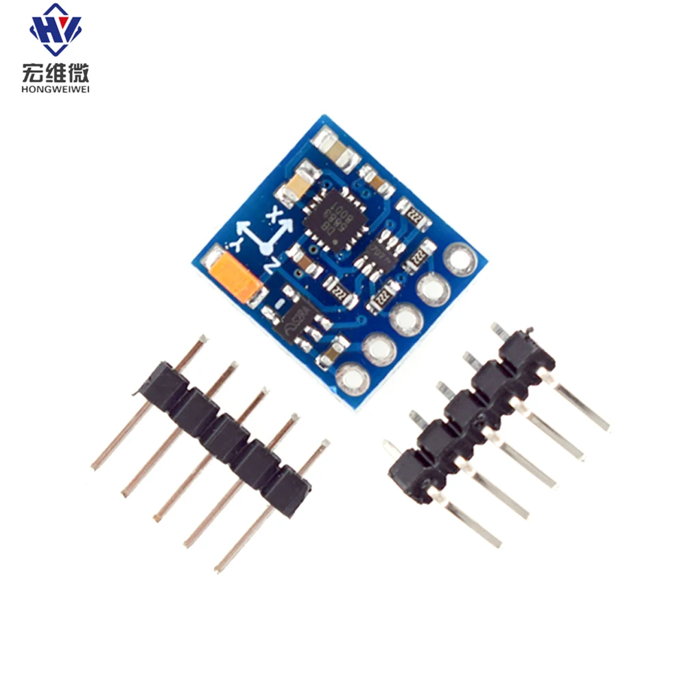 GY-271 QMC5883/ HMC5883L Electronic Compass Module 3-5V Triaxial Magnetic Field Sensor Module Support IIC Communication Protocol