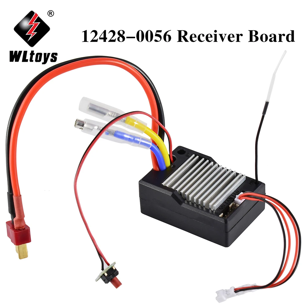 Original Wltoys 12428 12423 RC Car Receiver Spare Parts 12428-0056 Circuit Board Main Board