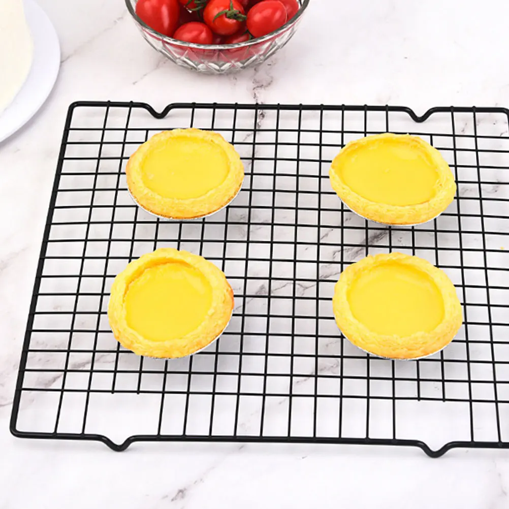 

2Pcs Baking Cooling Rack Nonstick Cake Bread Multi-Purpose Roasting Net Practical Durable Home Baking Accessory