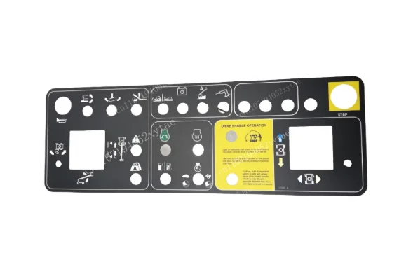 Boom lift control panel film s65, s80x - suitable for genie boom lifts, part number 147603