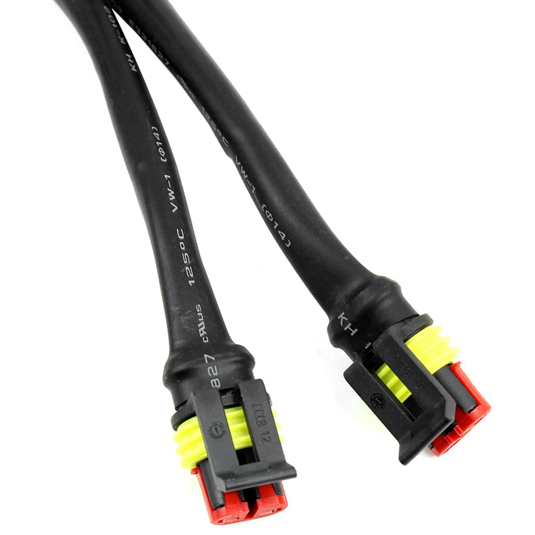 2X Motorcycles LED Fog Light Wiring Harness Wire For BMW R1200GS /ADV F800GS