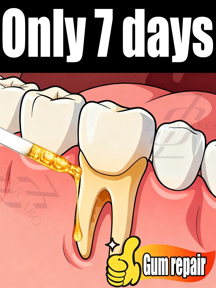 

Easily renew gum tissue and wrap teeth within seven days