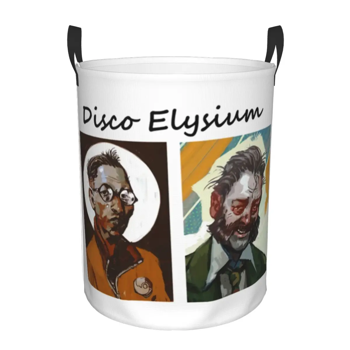 

Игровая корзина для белья Disco Elysium, большая корзина для хранения одежды, органайзер для игрушек для мальчиков и девочек