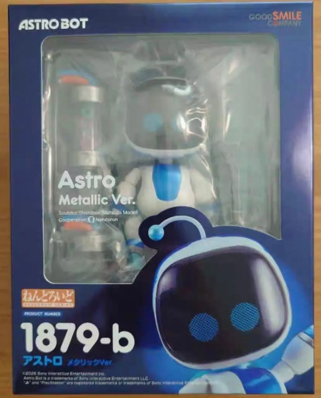 Низкая цена, в наличии, оригинальная фигурка GSC 1879-b Astro Metallic Ver, аниме-фигурка, модель, подарок для детей, упаковка в пенопластовой коробке.