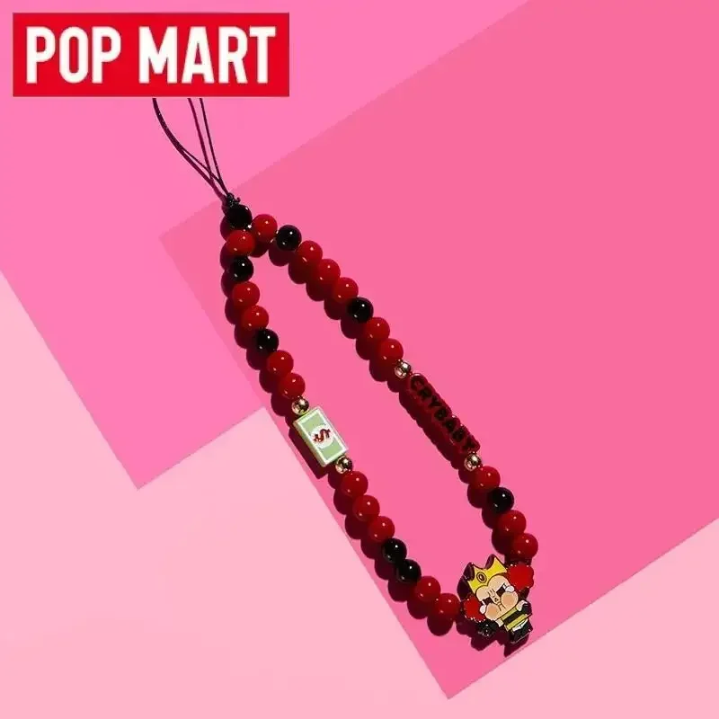 POP MART Crybaby X The Powerpuff Girls Series Phone Charm Genuine Blind Box Mystery Box Guess Bag Toys Doll Anime Figure Desktop view 5