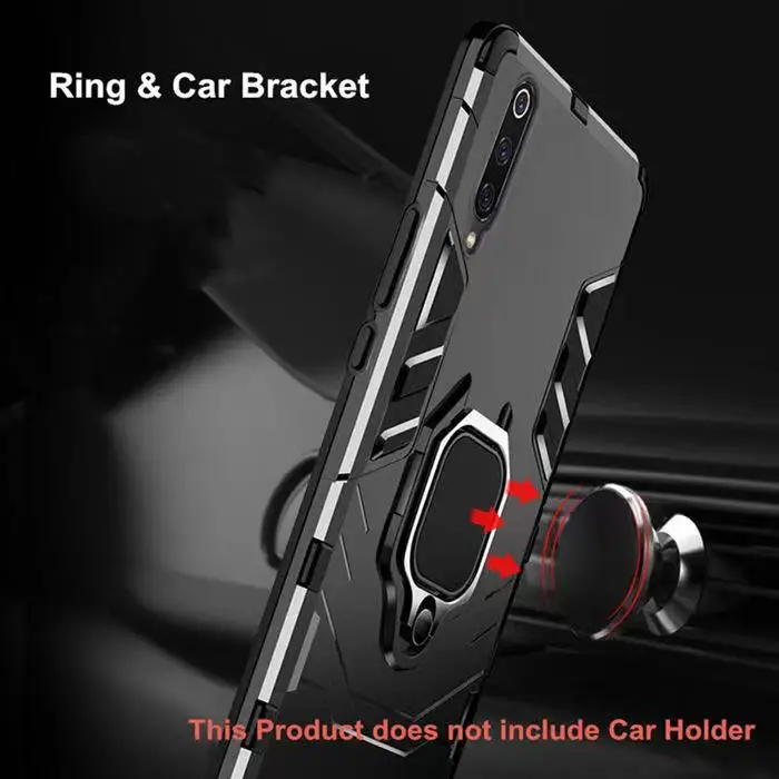 For Galaxy A52 A72 A32 4G  For Samsung A32 A52 A72 5G New Ring Bracket Bumper Silicone Protective Shell Shockproof Armor Box