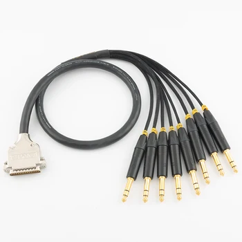 DIY Japan Mogami 2932 8 Channel DB25 Male/Female-TRS 6.35mm Snake Balanced Audio Cable Analog Recorder Interface Cable 1m2m3m5m
