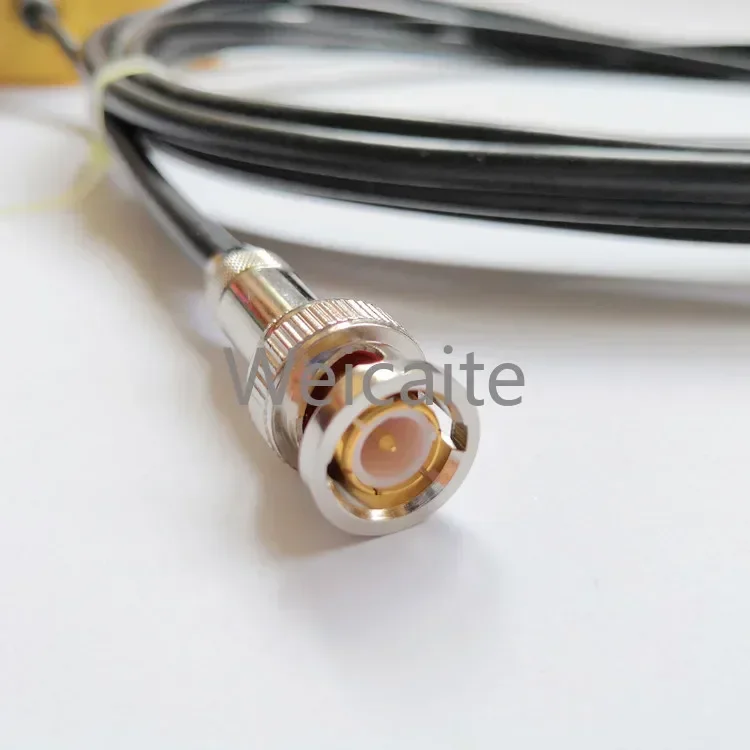 Geofone único com conector macho BNC, cabo blindado coaxial, cordas, 4.5Hz, Corda