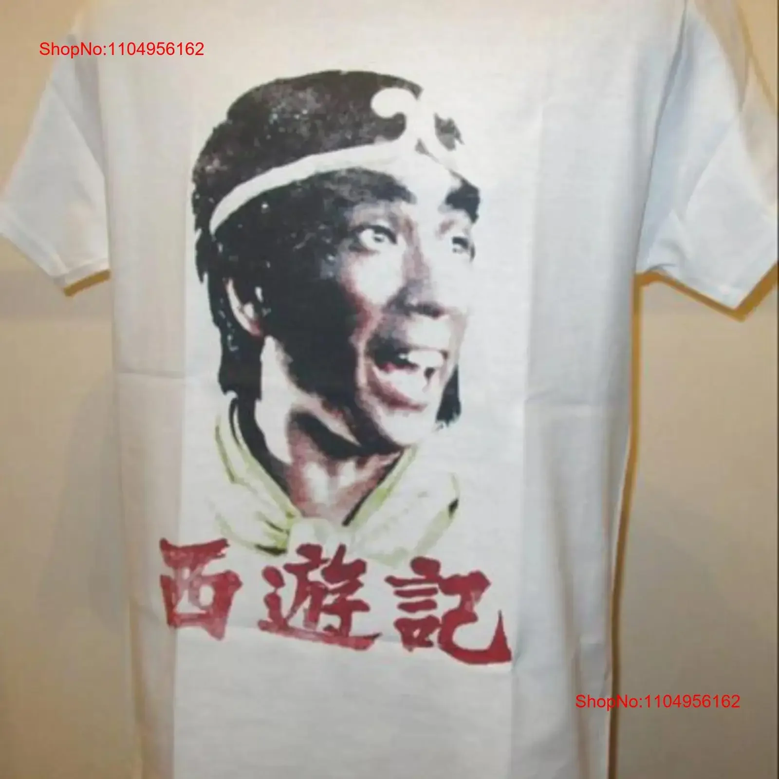 

Monkey Magic T Shirt Retro Style White 318 vintage Washed designer clothes Top For Everyday Wear Slightly graphic homme Casual