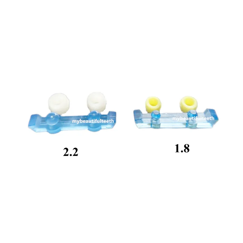 5Kit Dental Castable Pre Sectioned Bar Ball Attachment Abutment Spherical Cap φ2.2 And φ1.8