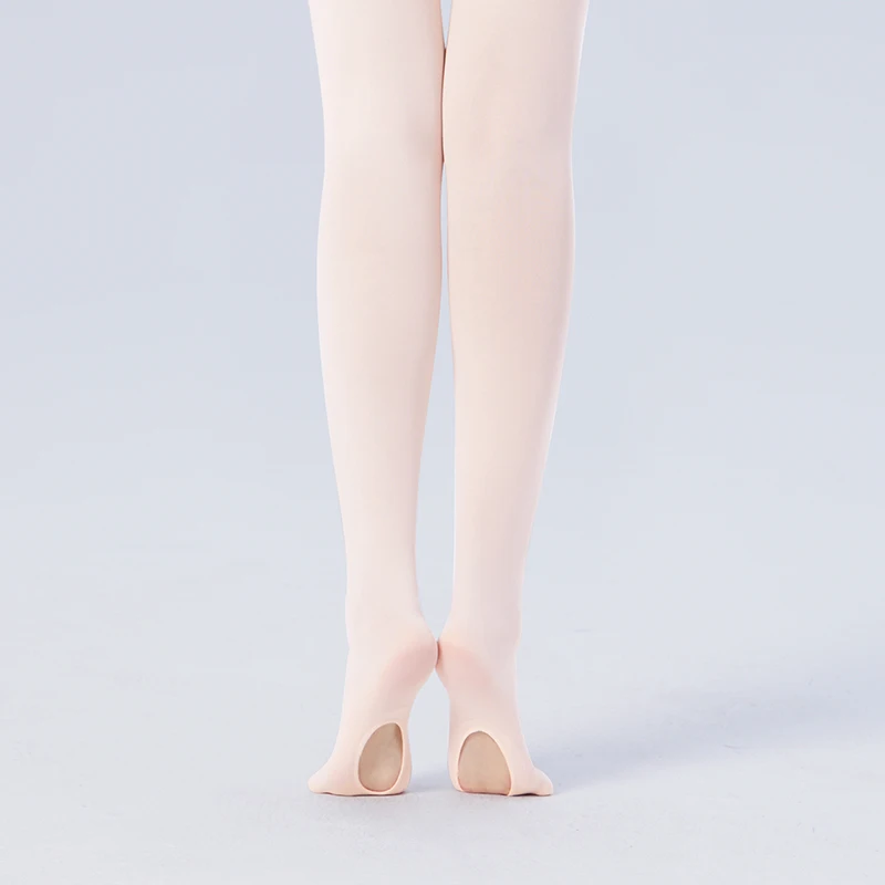 Frauen 60D Ballett Strumpfhosen Weiche Tanz Strumpfhosen Nylon Gymnastik Ballett Strümpfe Mit Loch Mädchen Erweitern Bund Tanz Strumpfhosen