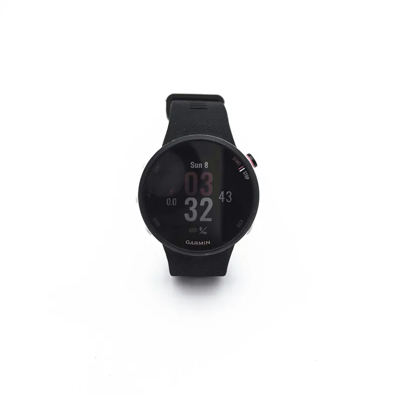 ساعة Garmin Forerunner 45S GPS متعددة الوظائف للتدريب على الجري في الهواء الطلق تدعم معدل ضربات القلب البصرية لغات متعددة 95% جديد #2