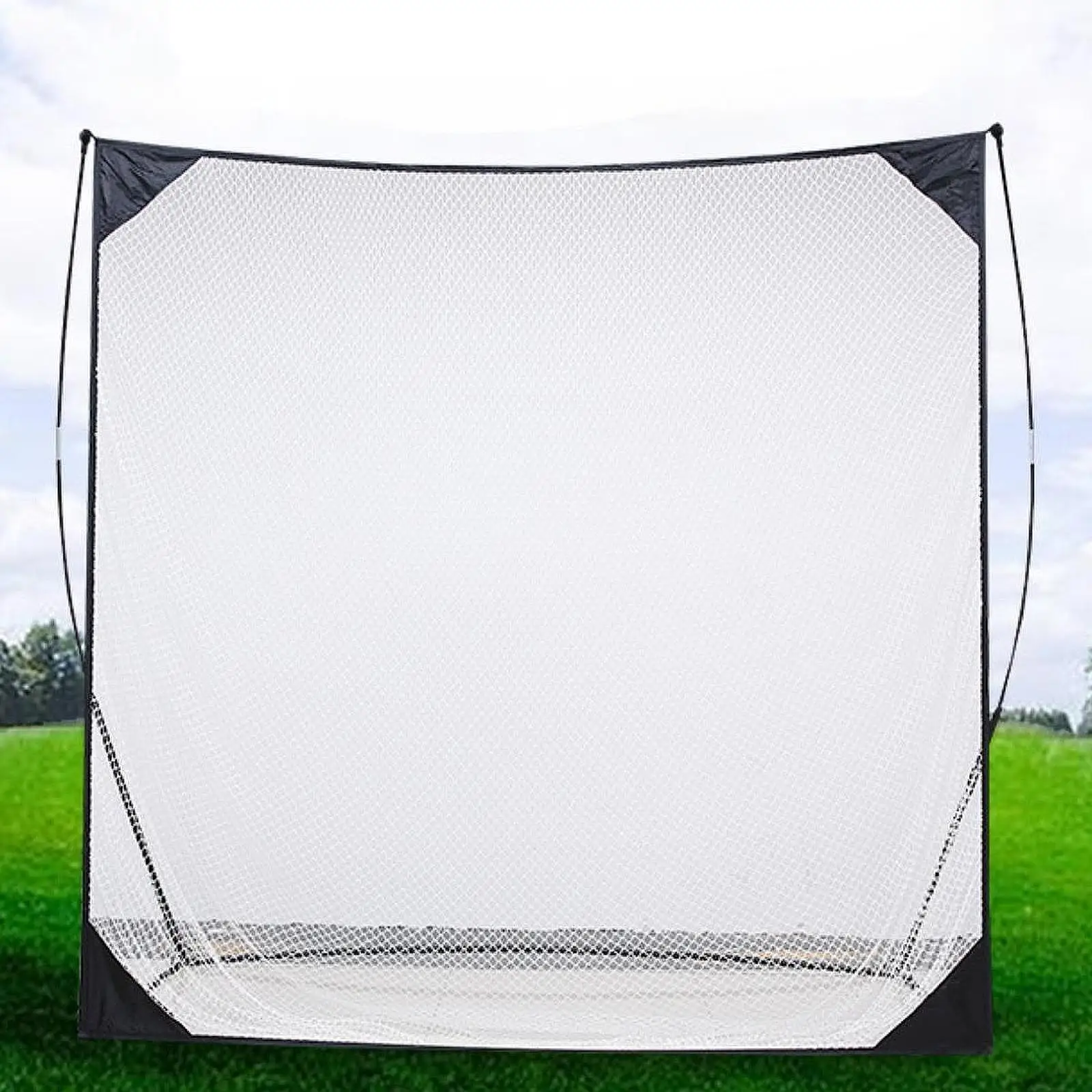 شبكة جولف للتدريب، سهلة التركيب، قابلة للطي ومتينة، مع حقيبة تخزين، للحديقة والخارجية