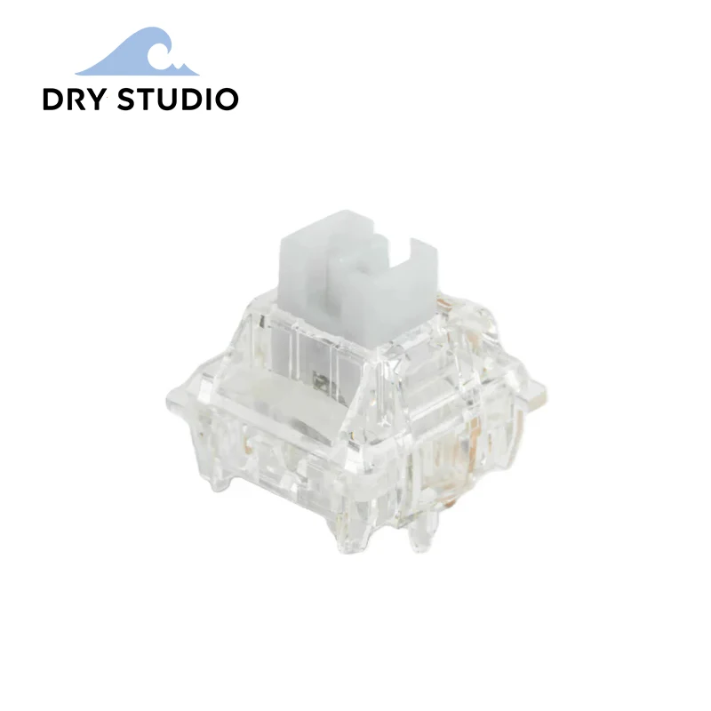 

[DRY STUDIO x Gateron] DR Rapid Ice Gaming Switch for Keyboard Linear Feel 1mm Ultra-Fast Trigger Ultra-Light Extended POM Stem