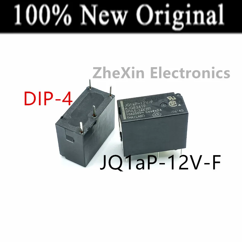 5 Pçs/lote JQ1aP-12V-F 、 JQ1aP-5V-F DIP-4 Novo Relé de Potência Universal 12VDC 5VDC AJQ8341F 、 AJQ8349F