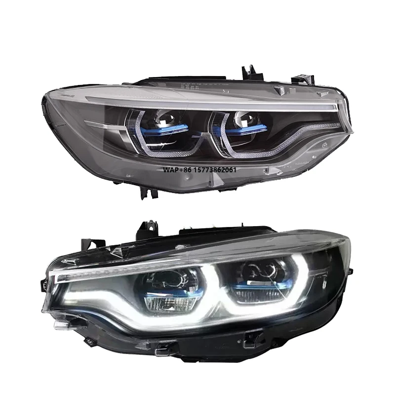 

2 Pieces Car Led Front Light for 4 Series F32 Headlight 2013-2020 420 Upgrade M4 Head Lamp New LED Headlight