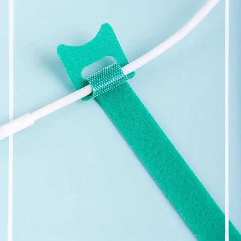 Reusable Hook and Loop Cable Straps 10/30Pcs Multi-Purpose Wire Organizer Fastening Ties For Computer Electronic Cord Managemen