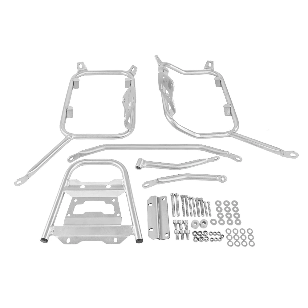 

For BMW G310GS G 310 G310 GS 2017-2023 2024 Motorcycle Top Case Panniers Luggage Rack Trunk Saddlebag Stainless Steel Bracket