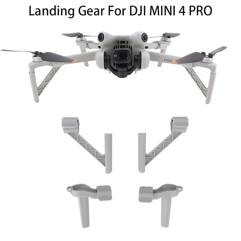 Landing Gear For DJI Mini 4 Pro Extension Support Legs Extender Protector Stand Tripod Heightened Drone Accessories