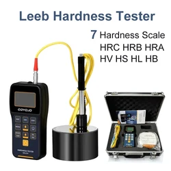 Metal Leeb Hardness Tester stainless Steel Alloy copper Hardness Measuring Meter HRC HL HB HV HS HRB Hardness Testing Gauge