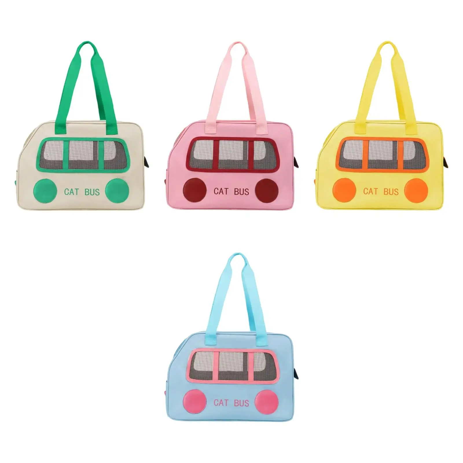 

Pet Carrier Bag Folding Lightweight Soft Pet Pouch Breathable Multiuse Pet Bag for Small Dog Transport Hiking Walking Going Out