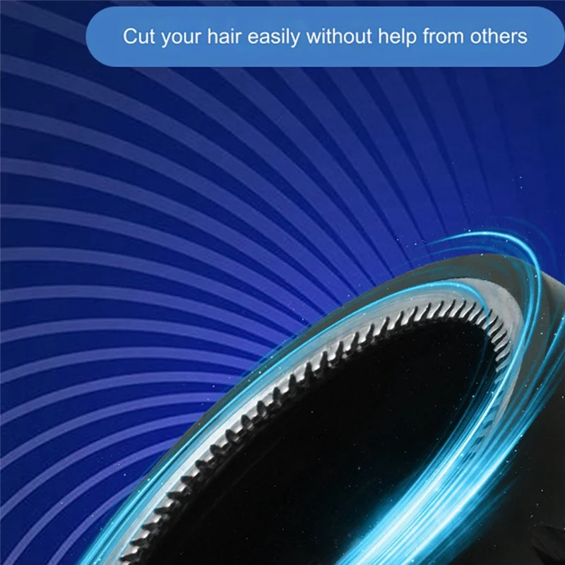 ABRG-cortadora de pelo eléctrica con platillo para hombre, afeitadora automática para el hogar para niños, peluquería mágica calva, cortadora de pelo especial