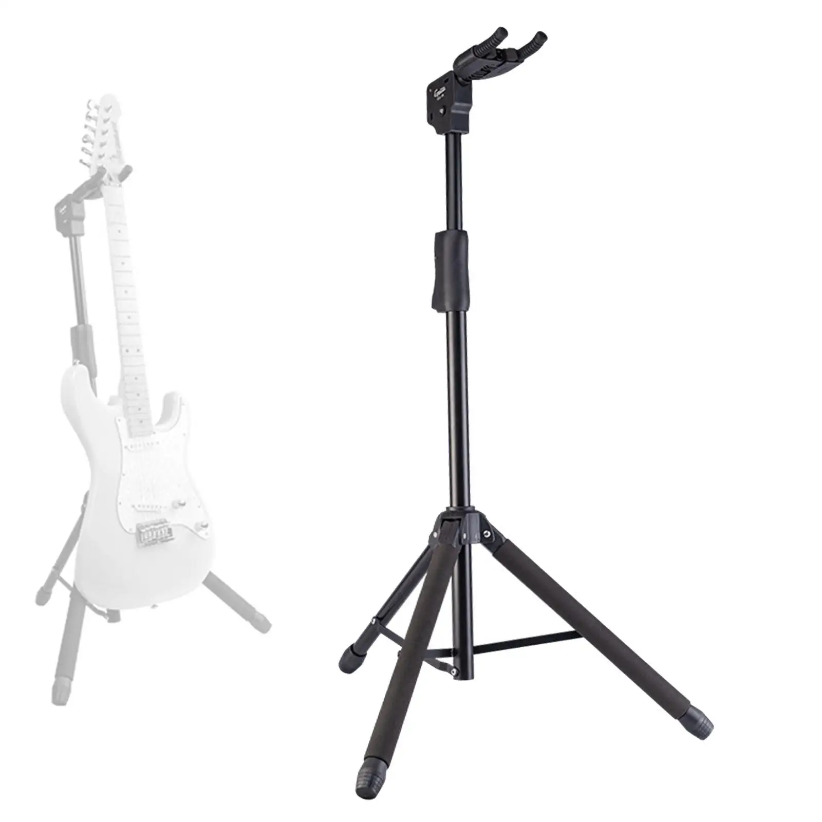 

Tripod Guitar Stand Musical Instrument Holder for Music Room School Studio