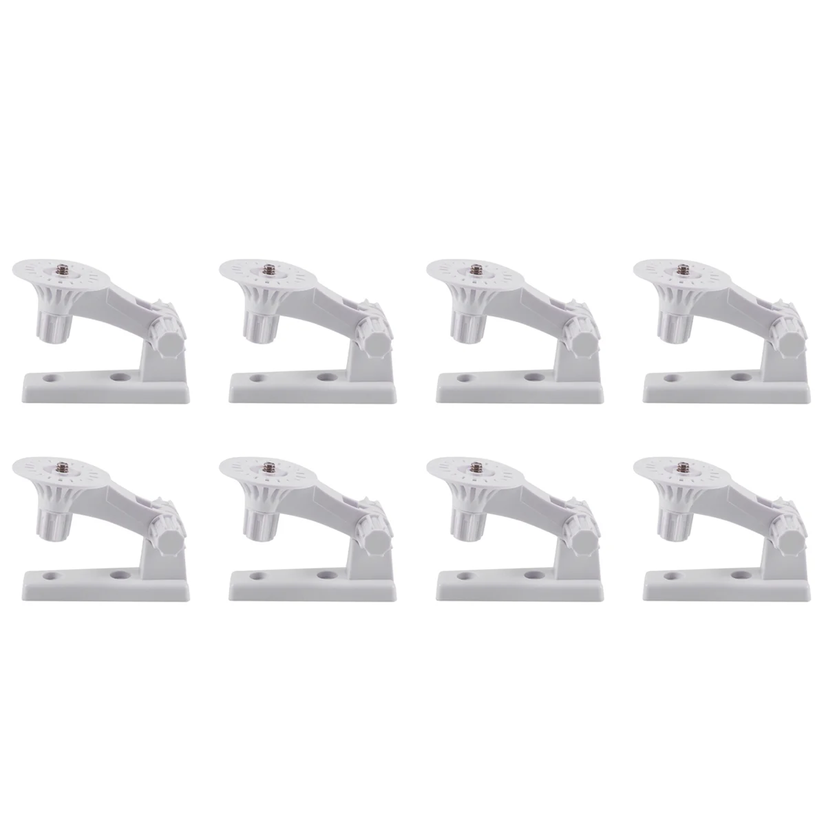 8X Wall Mount Bracket Cam Storage Stand Holder 180 Degree Adjustable for Cloud Camera 291 Series Wifi Home Camara(White)