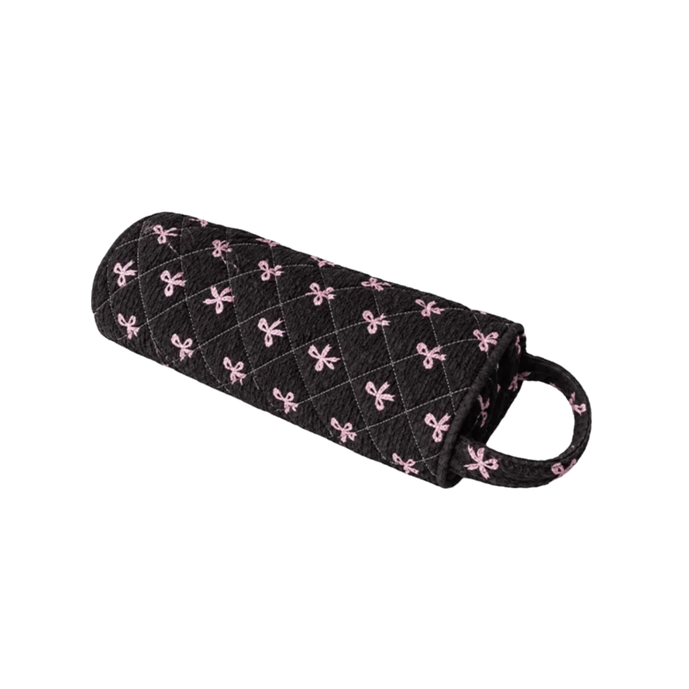 Quilting Cotton Hair Dryer Storage Bag Large Capacity Dustproof Hair Dryer Protective Case Portable With Handle