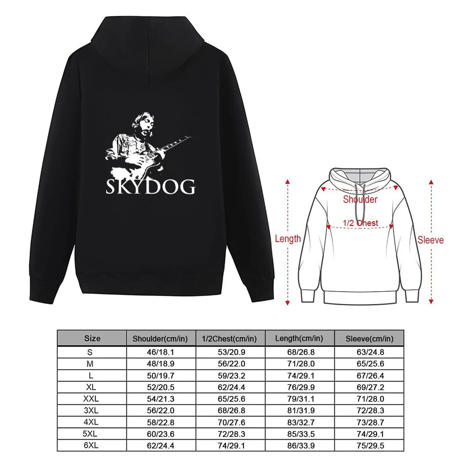 Téespecial Skydog ، Duane Stadtman 68 هوديي ملابس الشتاء الملابس الجمالية الخريف منتجات جديدة ملابس للرجال هوديي رجل #4