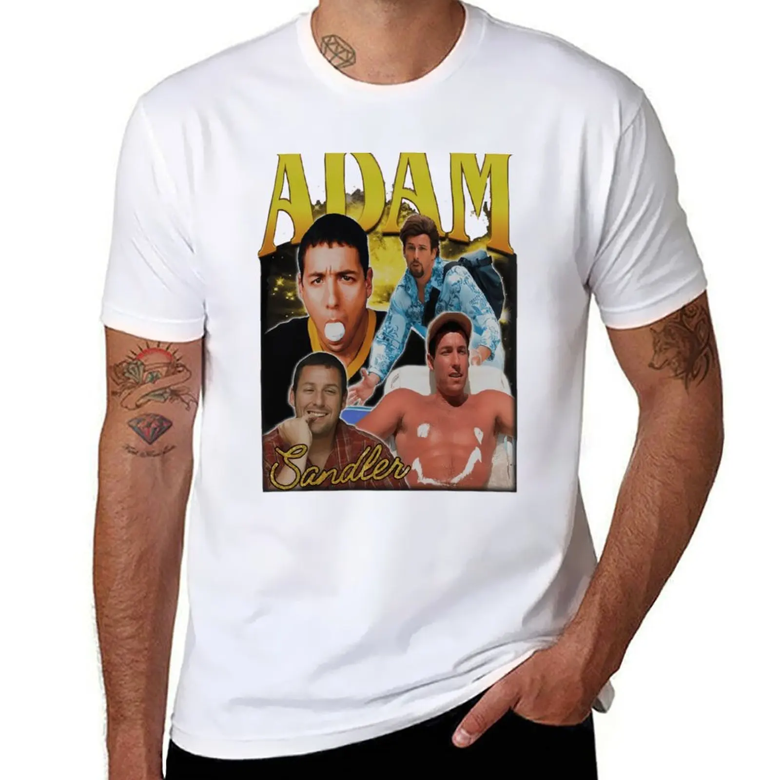 

Adam Sandler 90S T-Shirt man t shirts for men casual funny t shirts cotton T-Shirt