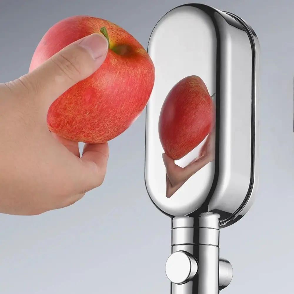 

3 Mode High Pressure Shower Head Set Fall-resistant Built-in Filter Bathroom Water Saving Nozzle Oval Handheld