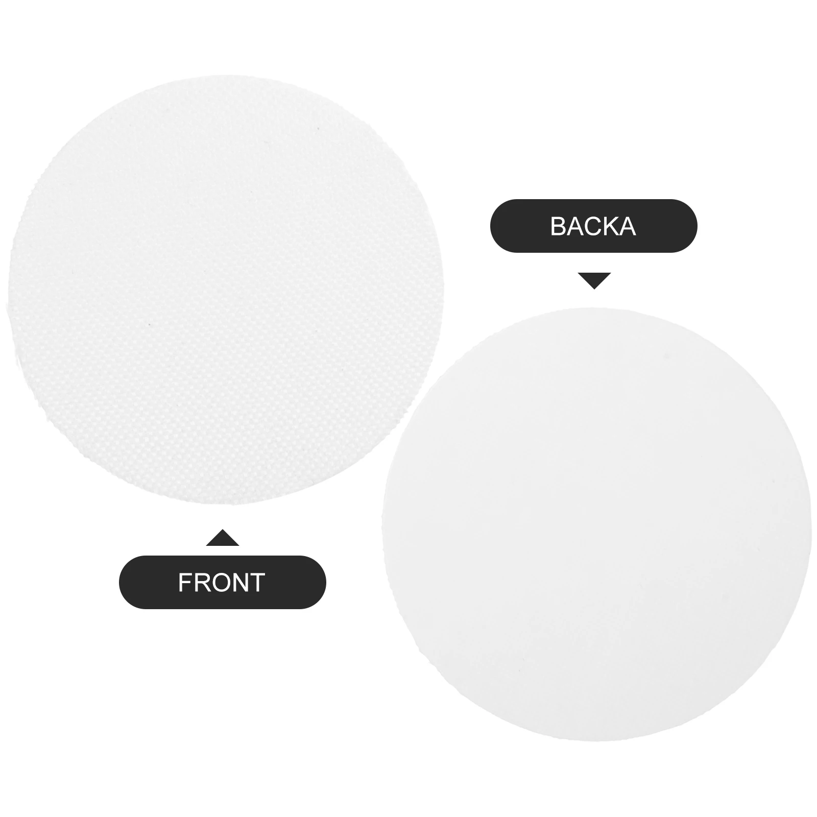 

2Pcs Lampshade Diffusers Round Fabric Bottom Hood Anti Glare Pendant Accessories Light Diffuser Spotlight Cover Lamp Bottom