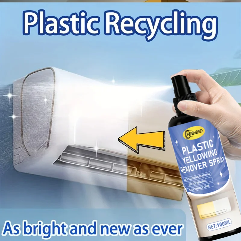 Appliance Plastic Anti-Yellowing Agent - For Air Conditioners & Washing Machines, Strong Stain Removal & Antioxidant