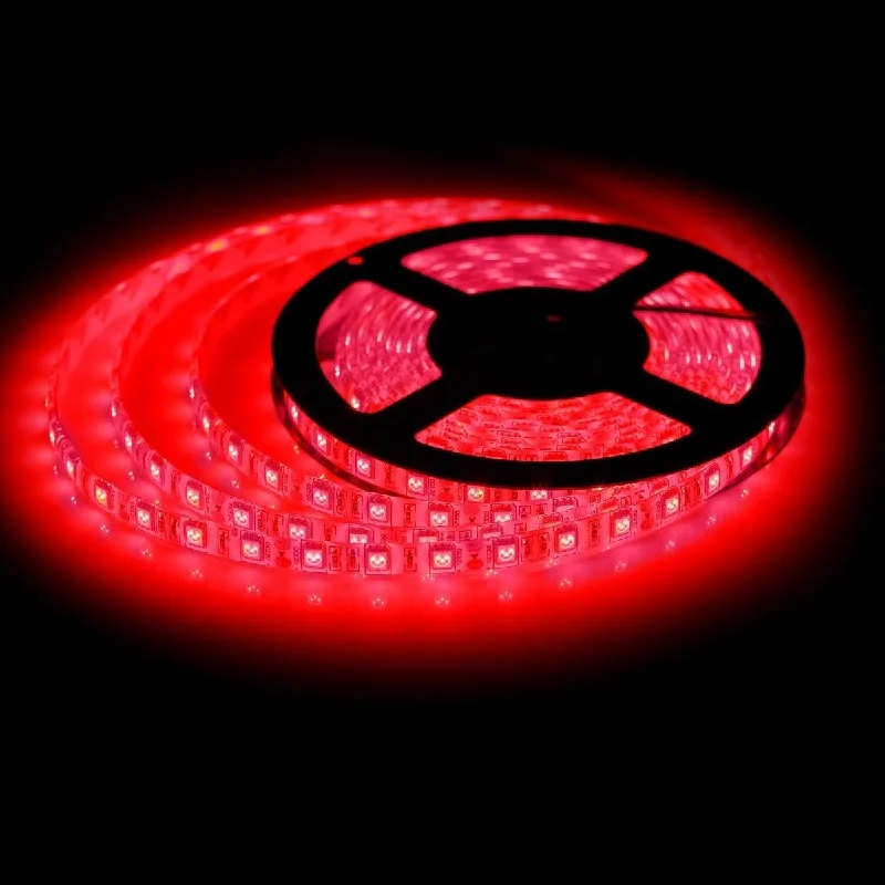 SMD 2835 300leds LED Strip 5M 16.5ft Garland Light Flexible Non Waterproof RGB Gaskets DC 12V For Home Christmas Party Wire Tape