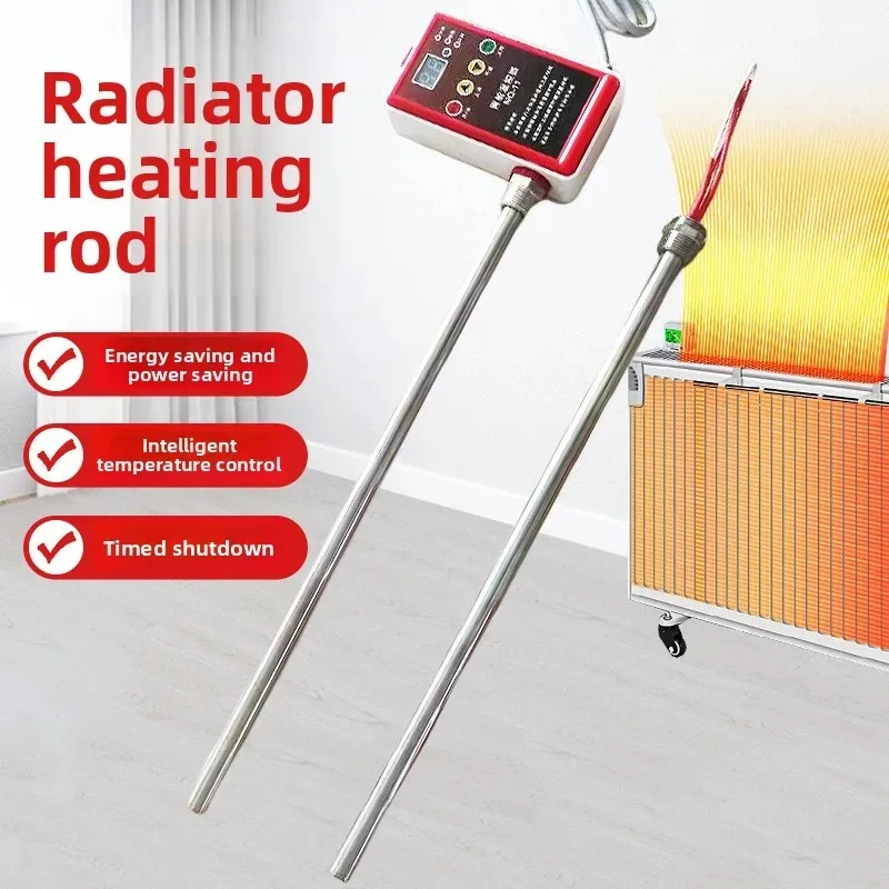 

G1 Thread 1-3kW Immersion Heater Rod Stainless Steel Single Head Water Tank Cartridge Heater for Fireplace Heating Parts