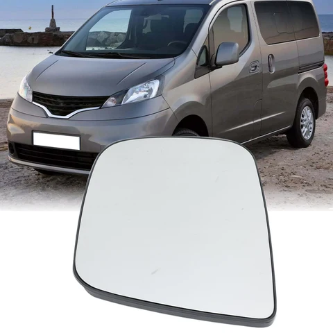 Зеркальный Элемент (стекло) Бокового Зеркала Заднего Вида Для Nissan NV200 Evalia 2010-2023, Без Подогрева, 1 Шт.