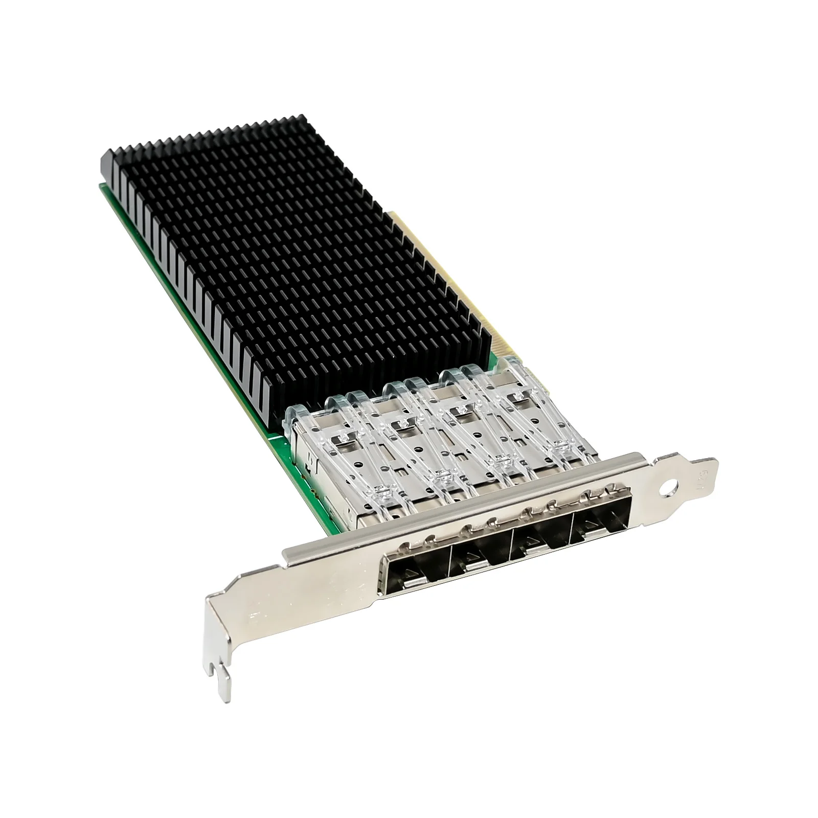 SUNWEIT ST7342 PCle X16 E810 NIC de serveur externe Quad-25GbE SFP28 avec interface Ethernet type filaire