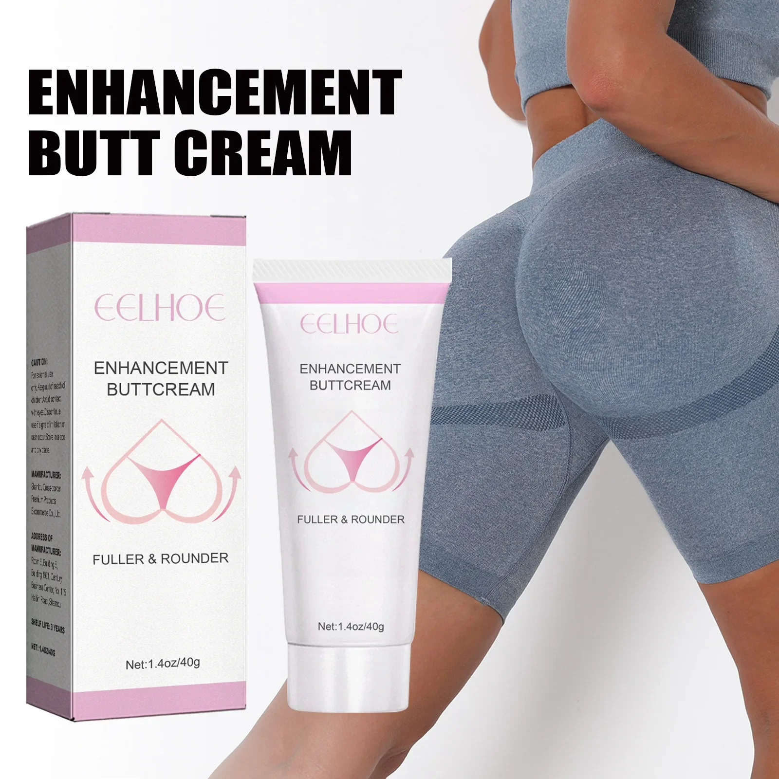 Hip Lift Up Butt Enhancement Cream Hip Care Firming Lift Hydrating Moisturizing Tightening Hip Skin Plump Bottom Cream