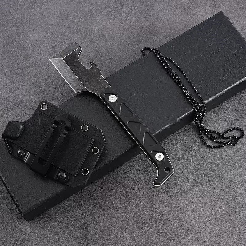 

Многофункциональная лопата, высококачественный интегрированный инструмент для льда, уличный инструмент EDC с открывателем для бутылок, с чехлом для ножа и цепочкой