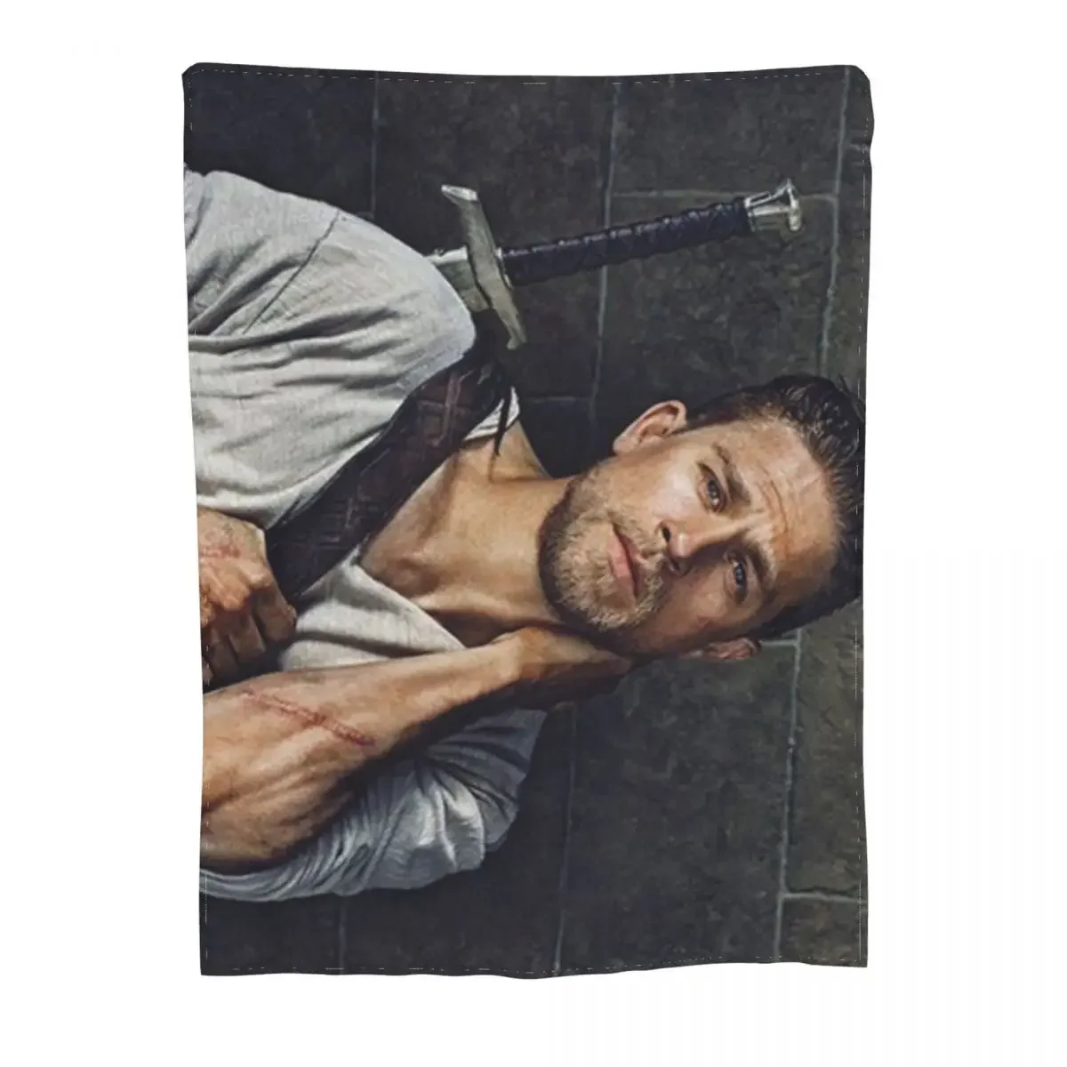 بطانية رمي دافئة لفصل الشتاء ، تشارلي هوننام ، بطانيات سميكة فاخرة واحدة #4