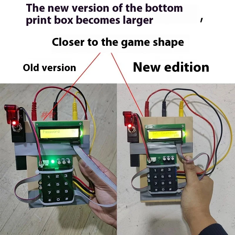 Csgo Peripheral C4 Model Props Password Time Can Be Set Cs2 Music Box Real Person CS Wargame Props for War Game Airsoft Shootin - Image 5