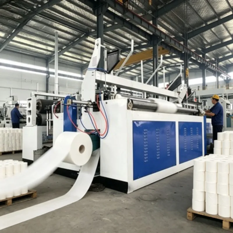 Toilet Paper Embossing Machine for Patterned Tissue Roll 2 Color Steel Roll