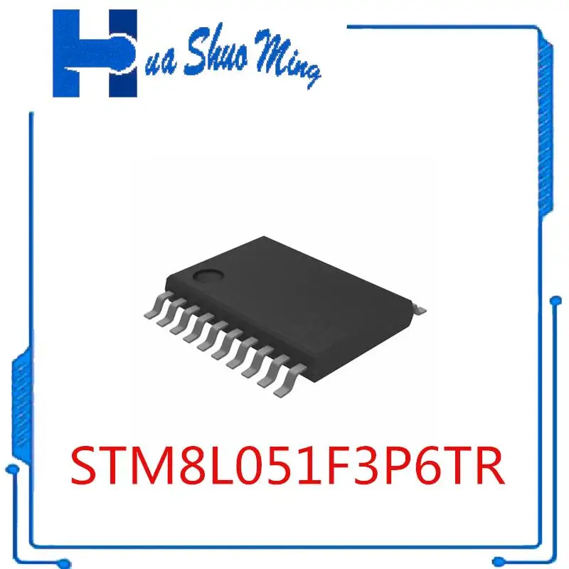 5PCS/LOT    STM8L051F3P6TR STM8L051F3 TSSOP-20