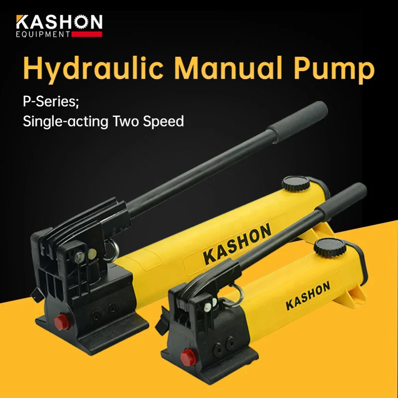 P-142 10000Psi / 700 Bar Single-acting Two Speed Lightweight Hydraulic Hand Pump Manual Pump