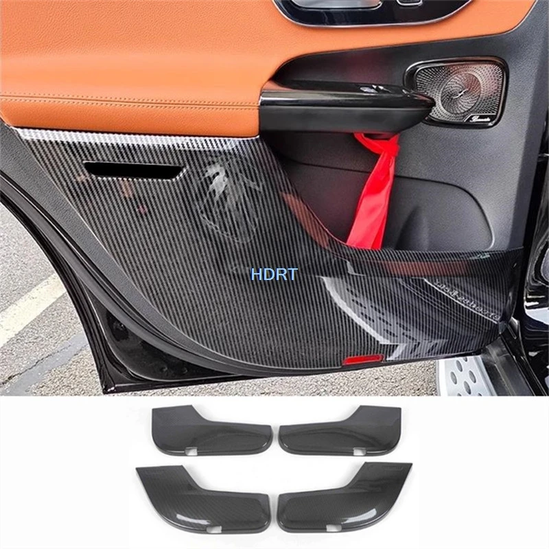 Car Door Anti Plate Gate Kick Pad Cover Interior Protective Sticker Styling Accessories For Mercedes-Benz GLC Class X254 2023 +