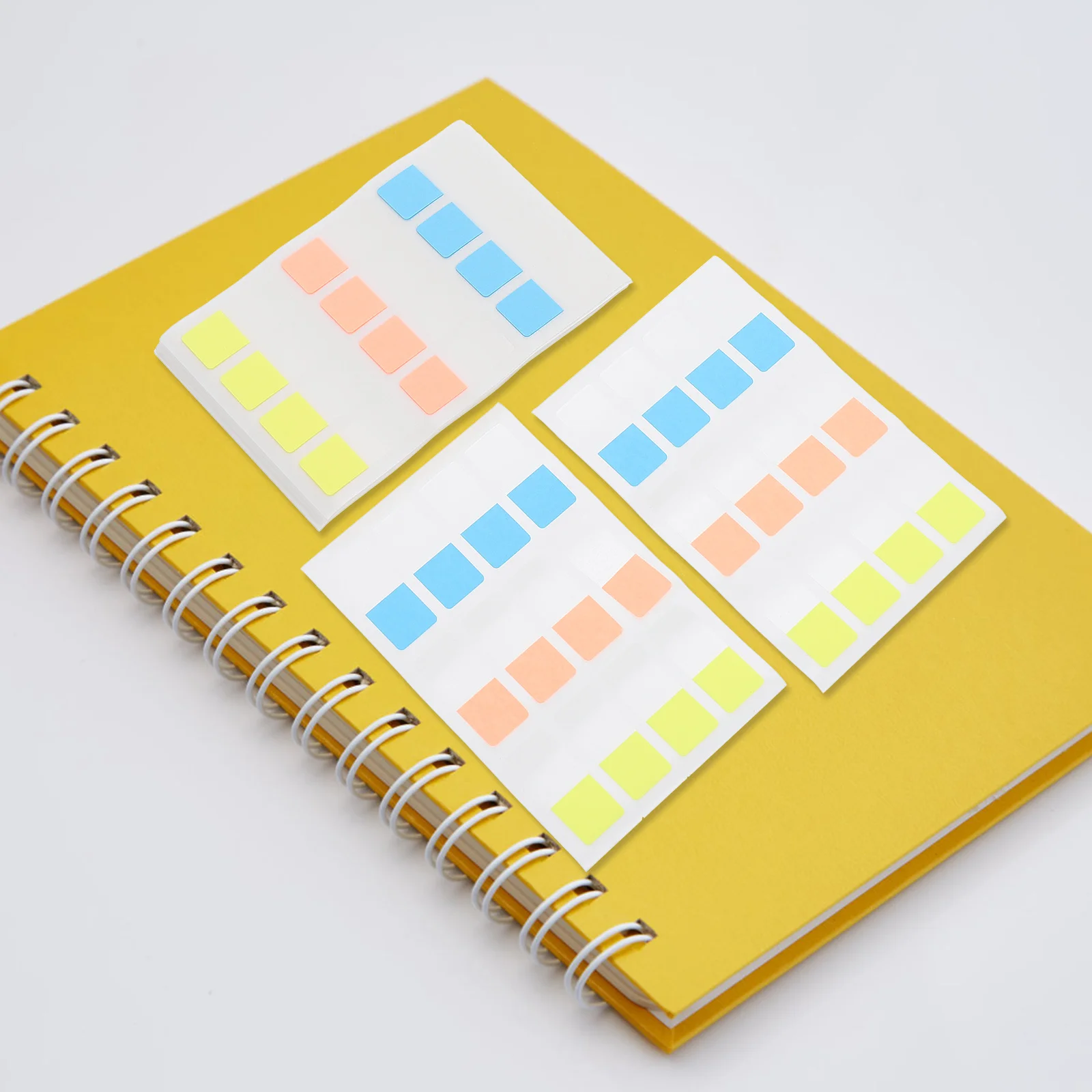 

360 Pcs Tabs for Books Index Page Markers Applique School Subject Stickers Labels Colored Plastic Classroom Student