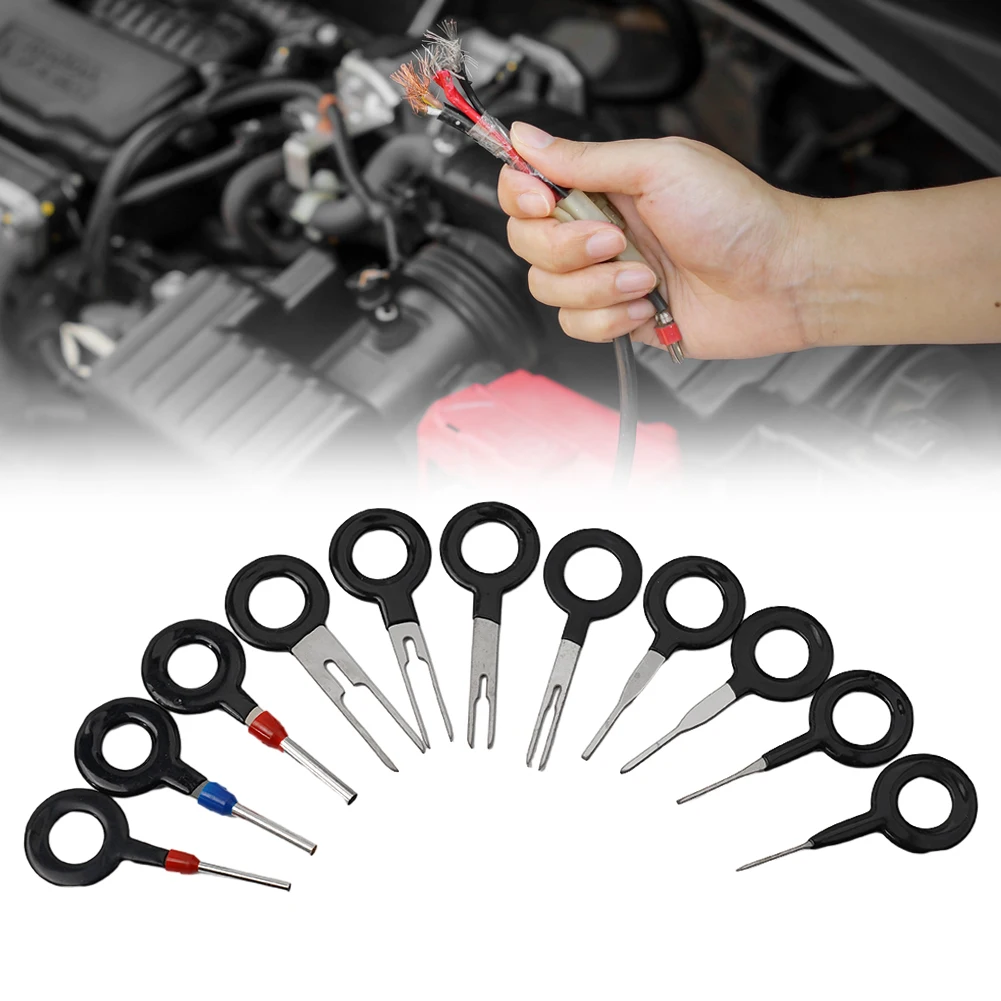 Совершенно новый высококачественный практичный и полезный инструмент для удаления съемника инструмента разъем проводки штифт 11 шт./компл. детали экстрактора