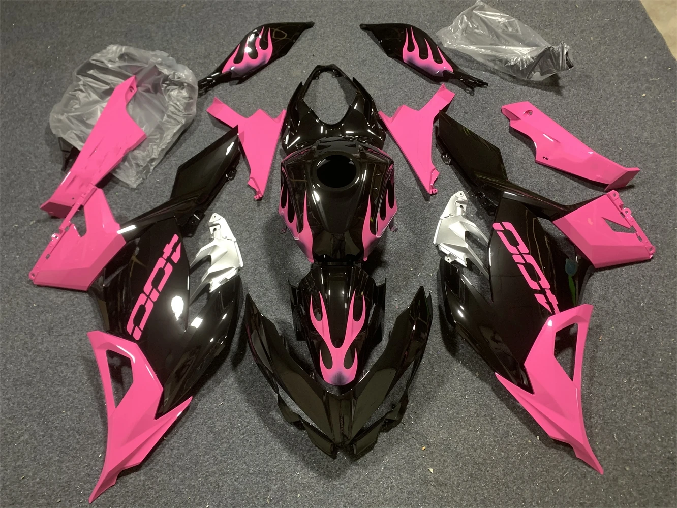 

A/мотоцикл для Kawasaki NINJA 400 EX400 2018 2019 2020 2021, полные комплекты обтекателей, ABS инъекционный пластик NINJA 400, обтекатель кузова